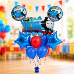 Thomas The Train Deluxe Balloon Bouquet